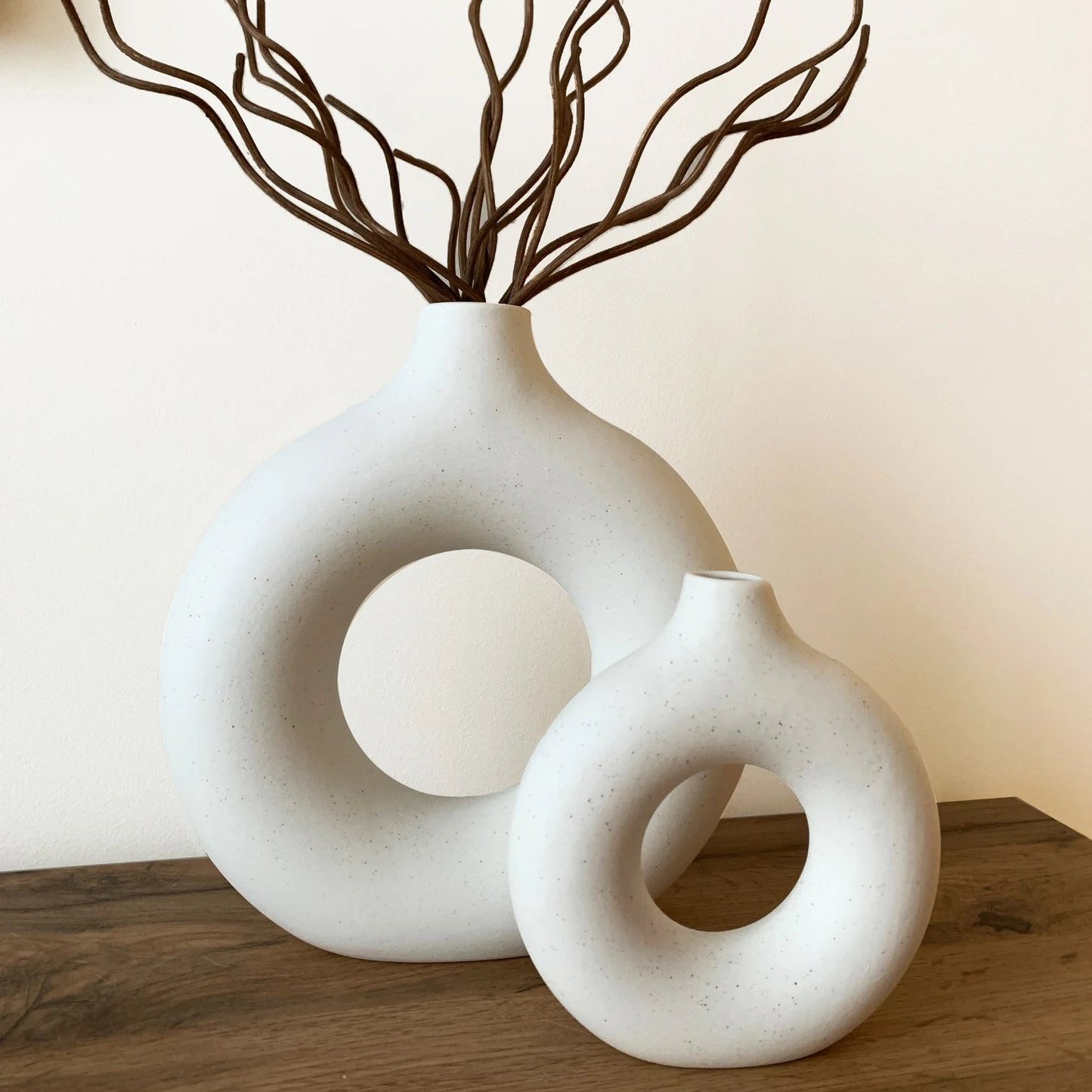 Decorative Donut Vase