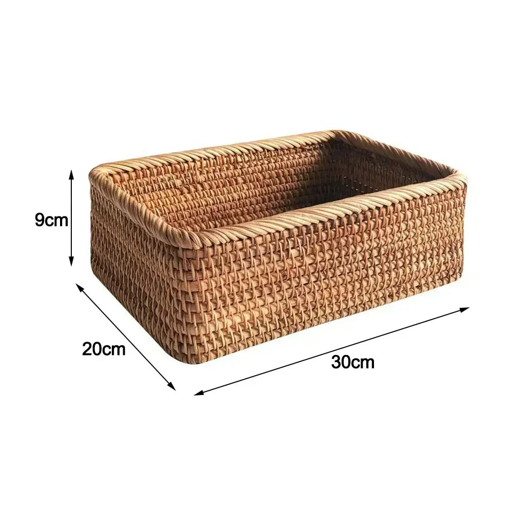 Rattan Rectangular Basket